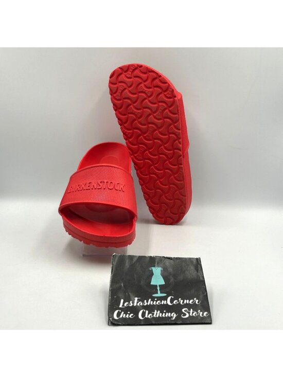 Birkenstock Mens Active Red Barbados Slide Sandals Lightweight Slip-On Sz 7 3568 main image 14